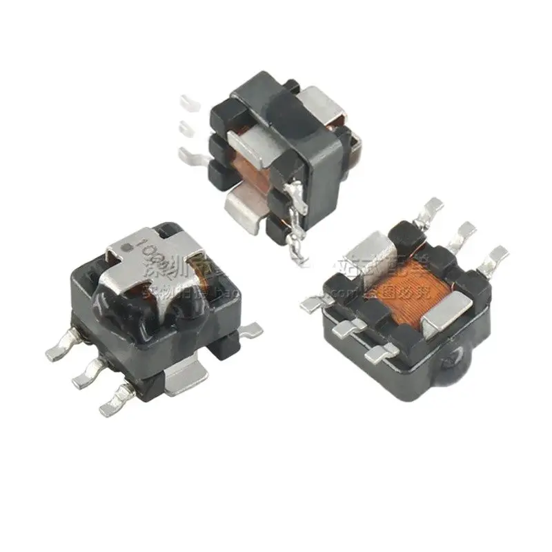 10PCS/ SMD Micro EE5.0 PA1005.100NLT 1:100 20A 2MH Precision Current Detection Transformer