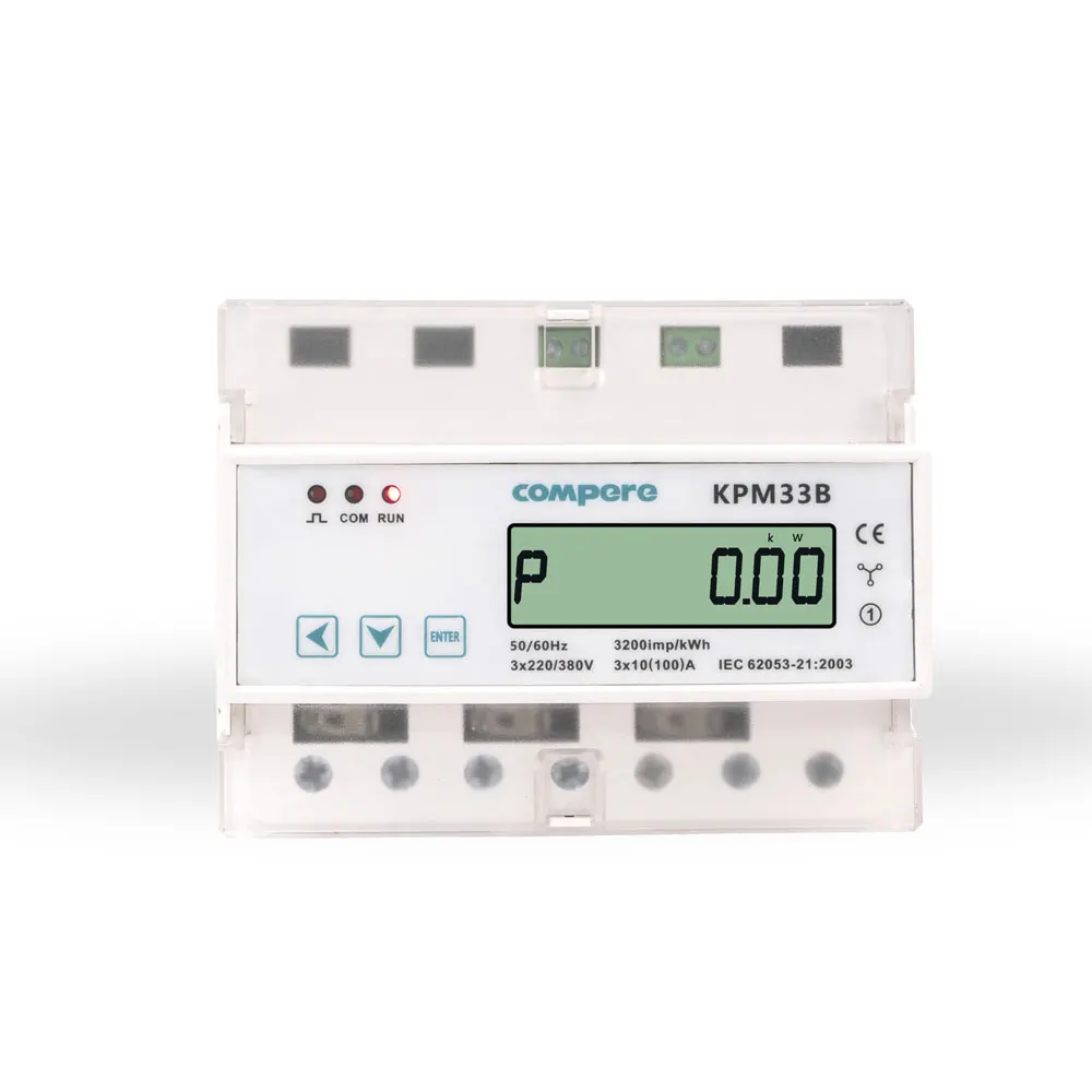 Prepay Electric Meter 3 Phase 4 Wire Smart Meter Price Digital Power Meter Modbus Energy Meter Prepaid Meter Solar Power Meter