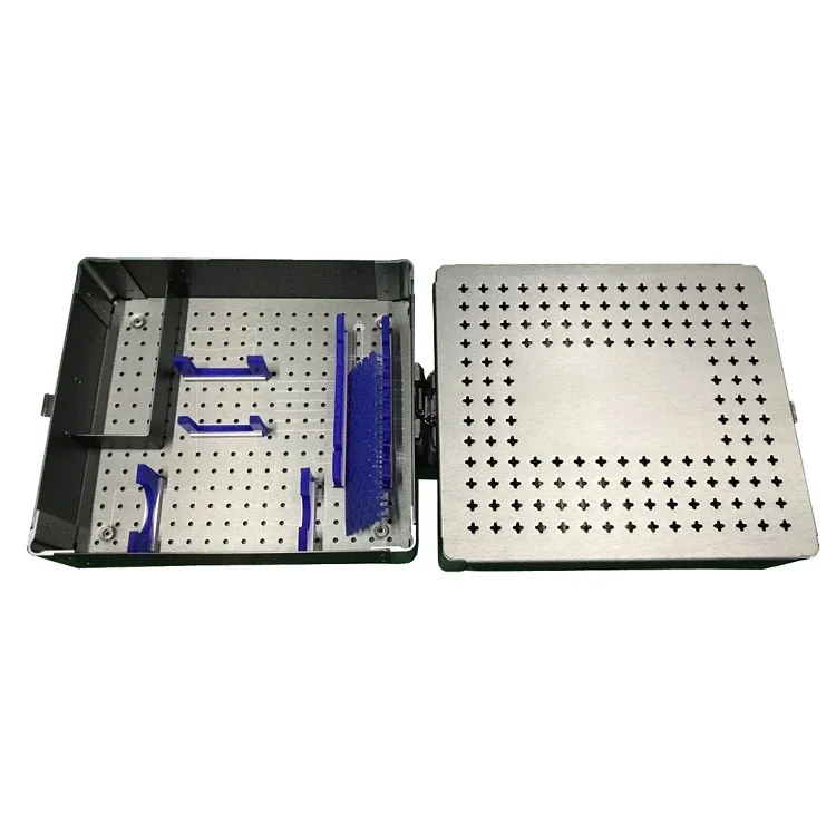 

Good priceSterilizer Case Sterilization Box Tray Medical Machine Equipment for Drill Surgical Instruments manufacturer