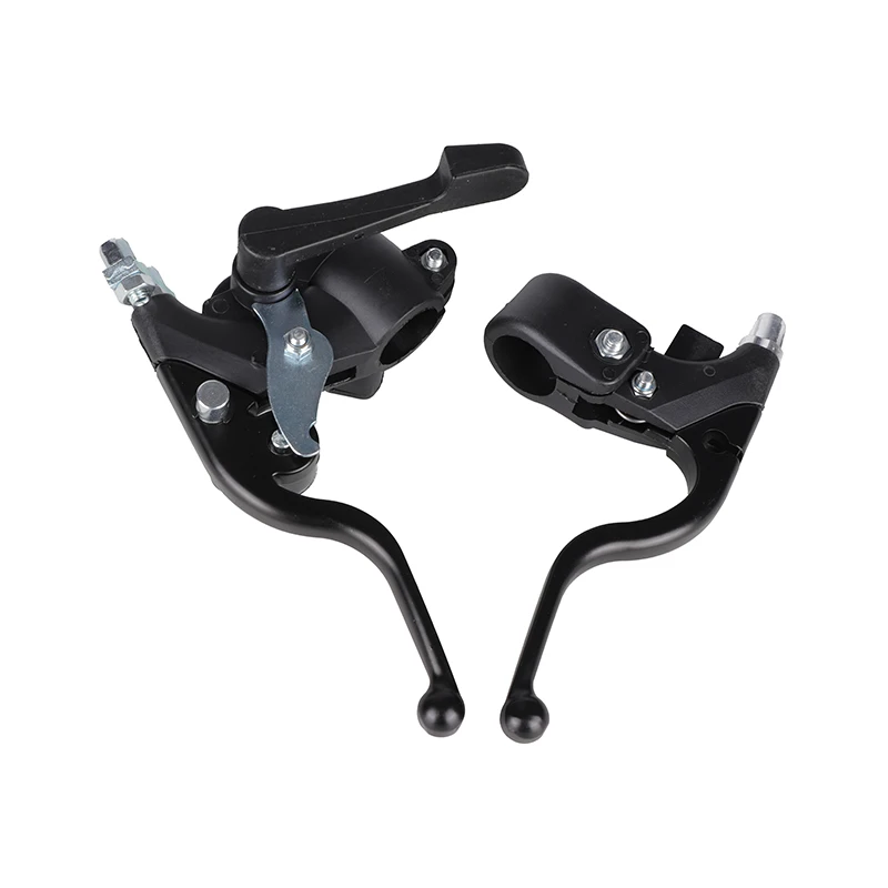 

Thumb Accelerator 7/8 Inch Dual Minimoto Handle Brake Lever for 47cc 49cc Pocket Dirt Bike Gas Scooter ATV Quad Mini Motorcycle