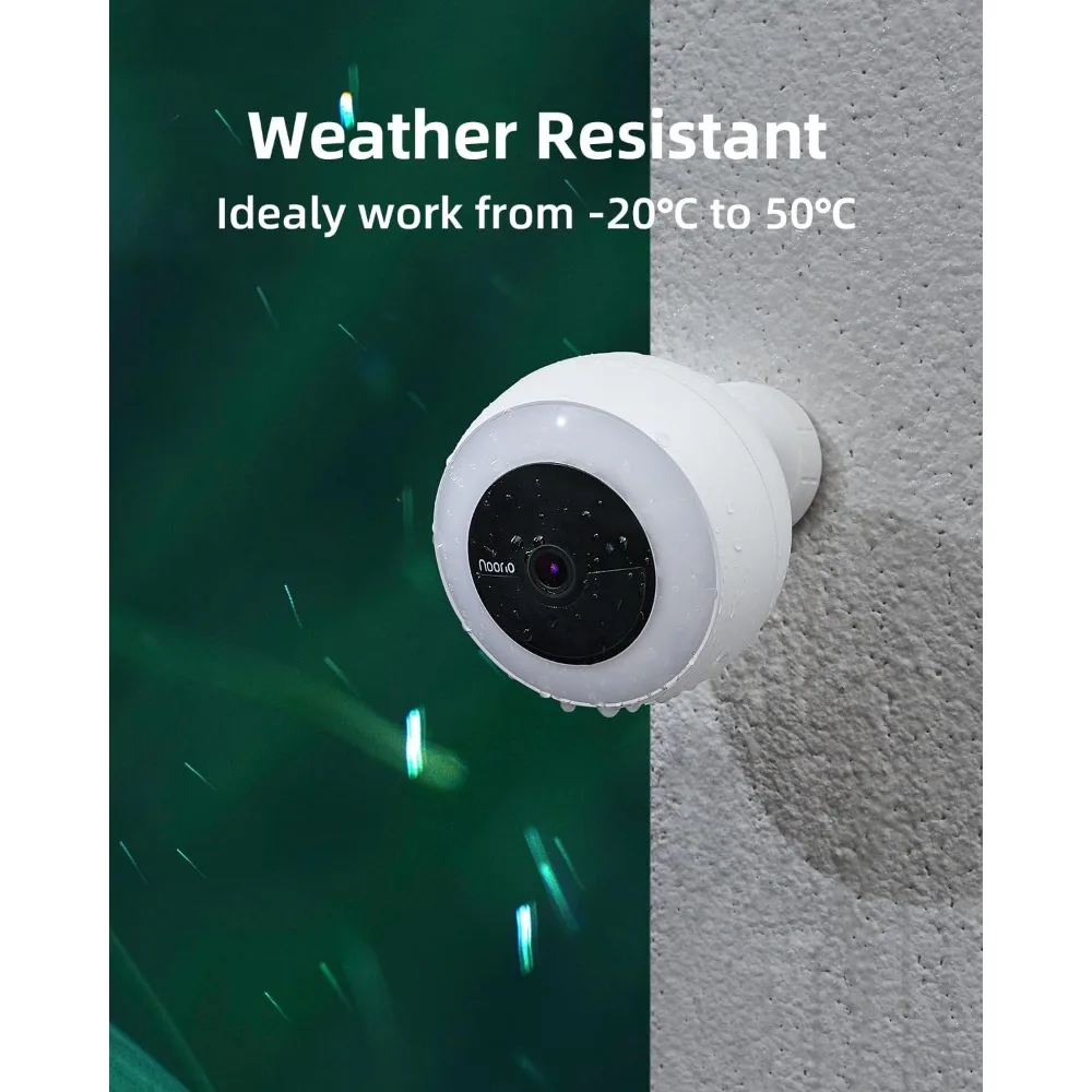 Quad pack telecamera di sicurezza wireless b310 con risoluzione 2K e pacchetto pannello solare A201