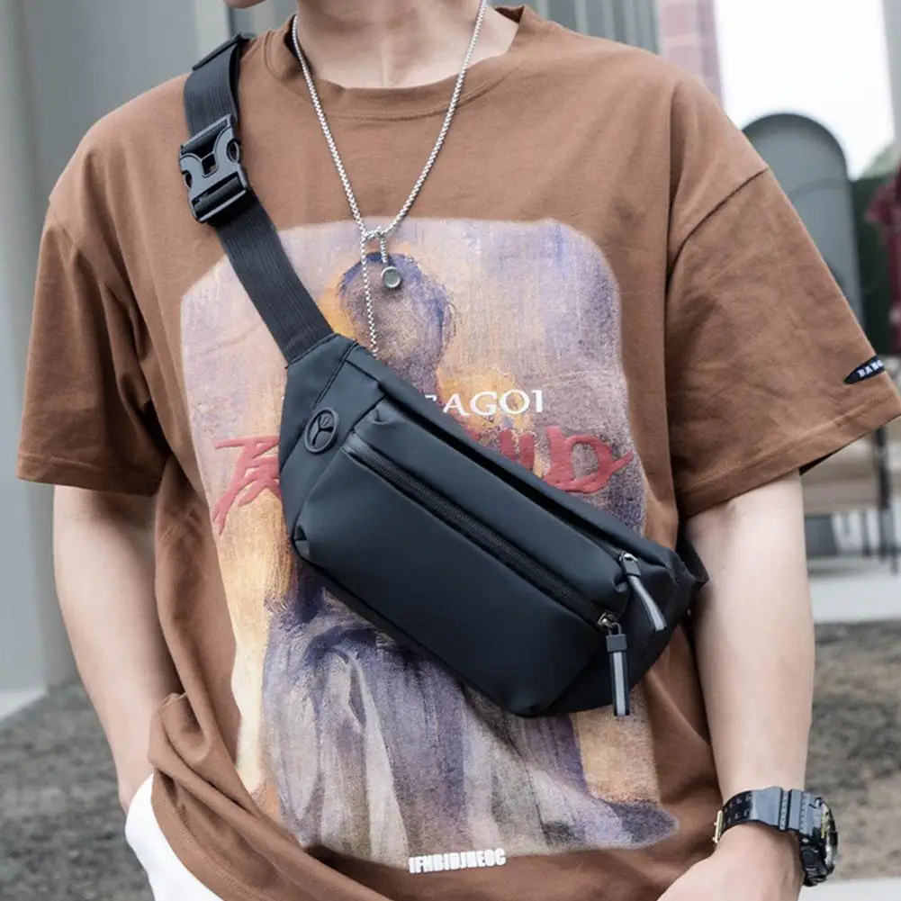 Men Women Waist Bag Pack Waterproof For Male Belt Pouch Belly Banana Ladies Kangaroo Bum Hip Husband Phone Work Purse Sack