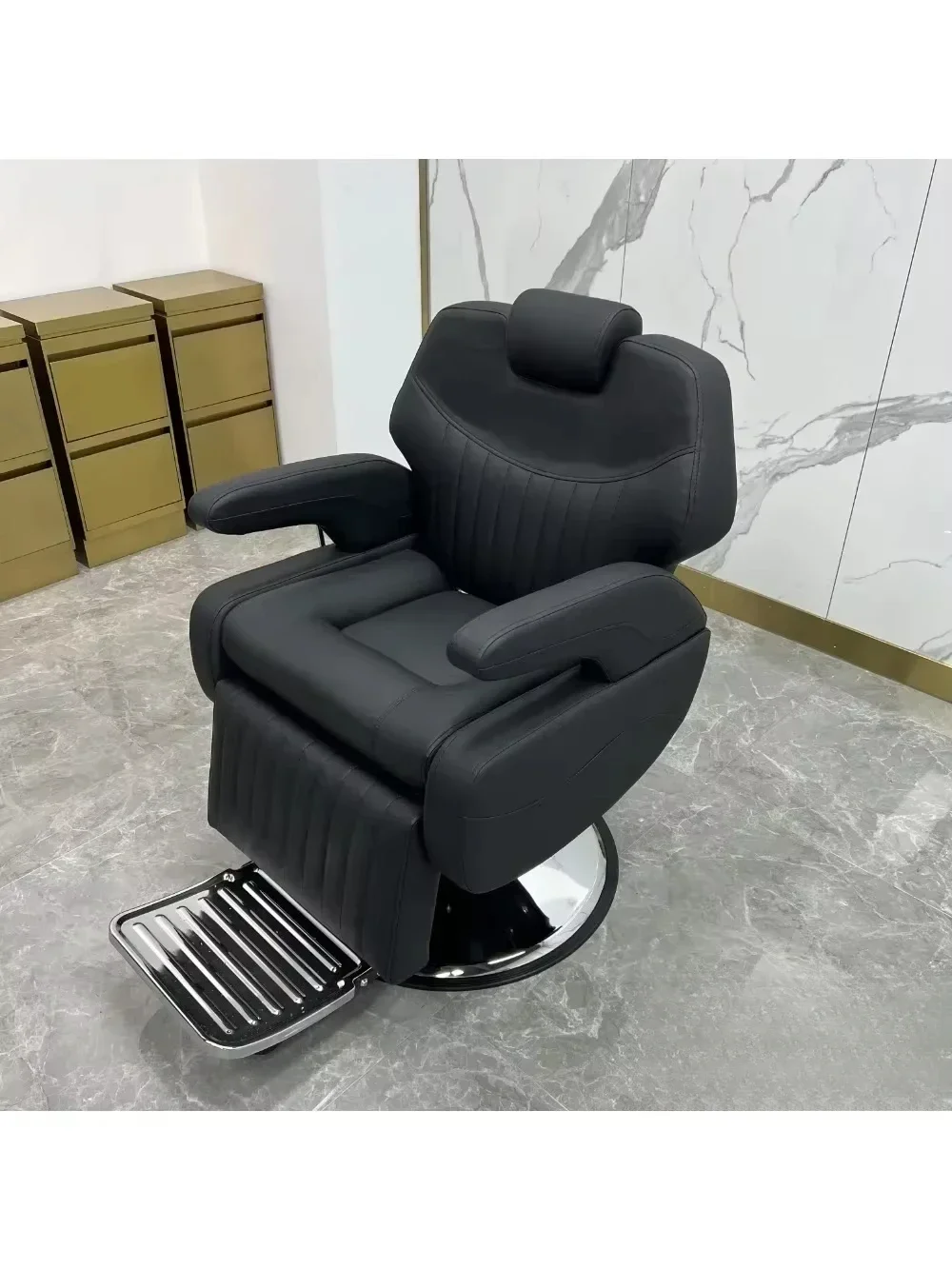 

ld 30 ld 38 Salon Hair Chair Can Be Put down Haircut Beauty Hairdressing Lifting Large Chassis Hair Cutting Chair