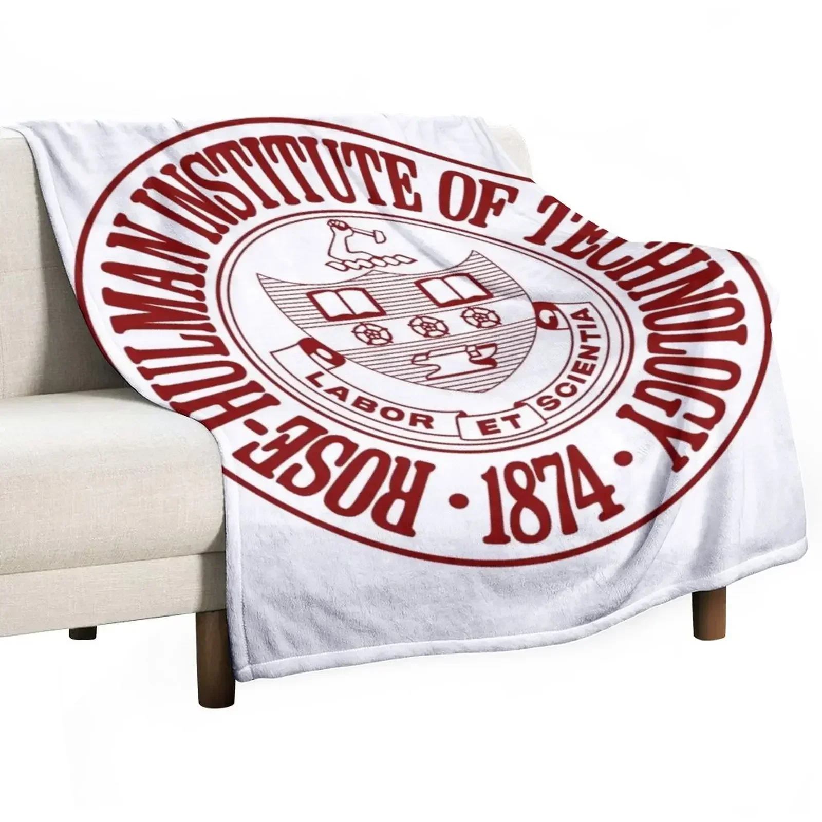 Rose Hulman Institute of Technology College Throw Blanket Giant Sofa Bed Fashionable Blankets