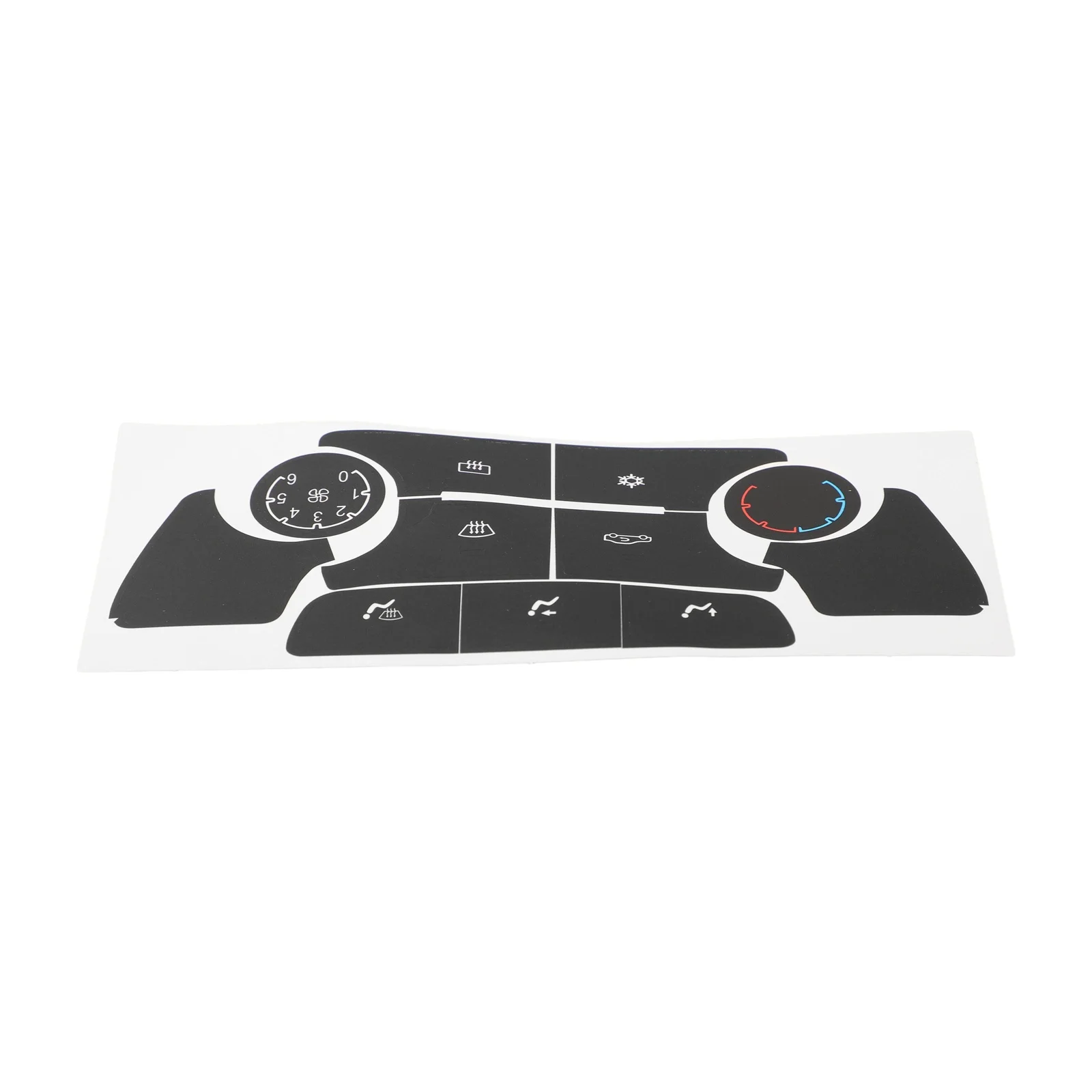 Enhance Your Driving Experience with Black Button Repair Decal Sticker Set for Buick Verano AC Climate Control
