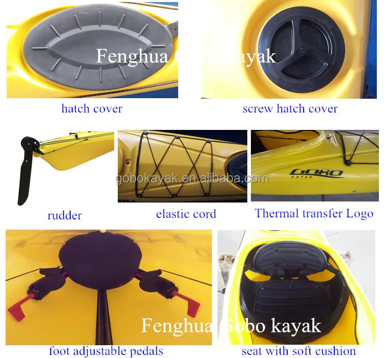 Новейший морской каяк для одного человека 4,85 м, морской каяк