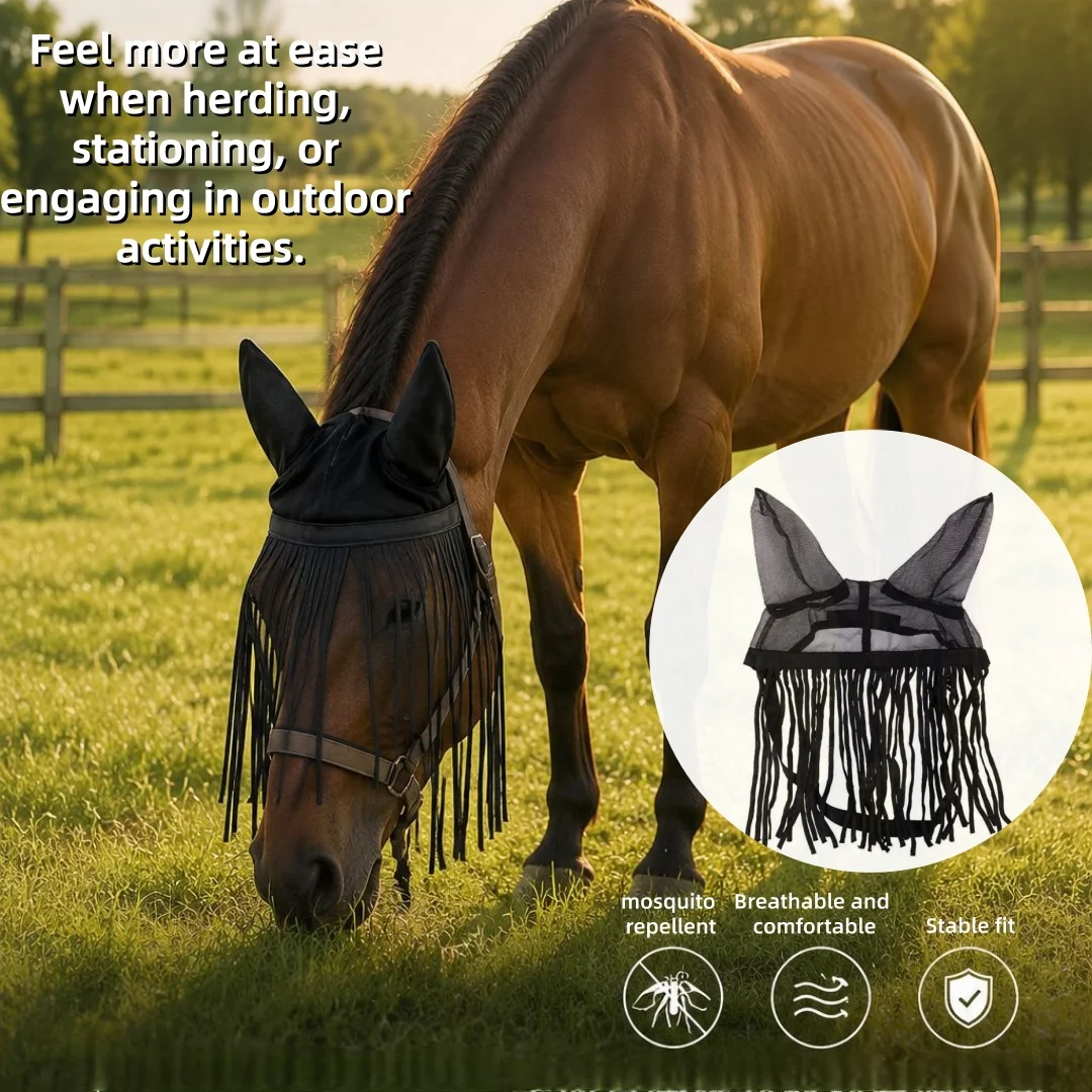 mascara-anti-moscas-para-cavalos-com-franjas-touca-de-malha-respiravel-para-orelhas-de-cavalo-mascara-anti-moscas-e-anti-mosquitos-para-cavalos-para-pastagens-de-verao