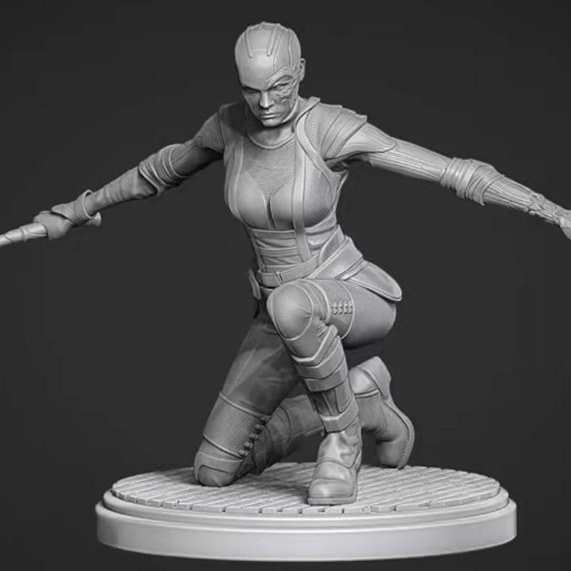 Alien Warrior 1/24 Scale Resin Figure Model Kit Unassembled Unpainted Toys
