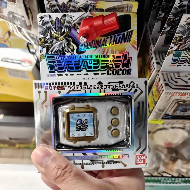 

In Stock Bandai Digimon Yuanzu Tyrannosaurus Machine Color Screen Reproduction Nightmare Soldier Virus Buster Anime Merchandise