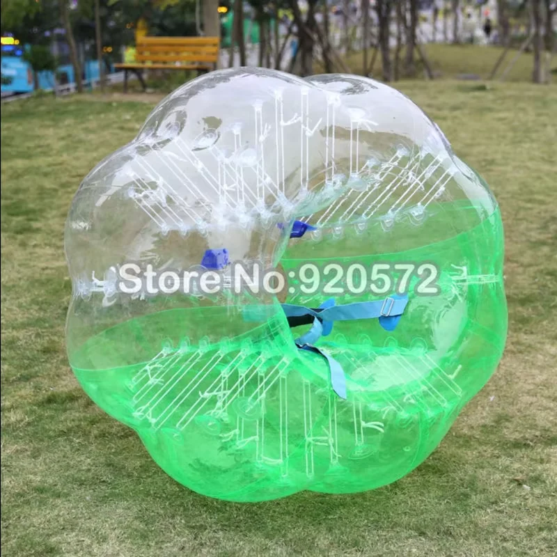 1.5m Inflatable Football Bubble Ball Bumper Ball Body Zorbing Bubble Soccer Human Bouncer Bubbleball Zorb Ball