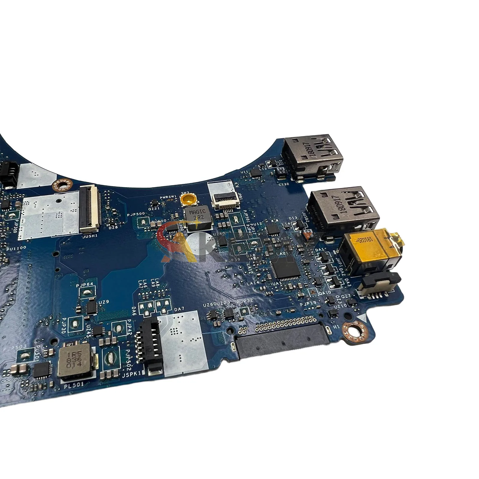 Voor Dell Precision 7740 7750 Laptop Moederbord LA-H281P met E-2276M CPU CN-0MPVGK 100% Getest OK