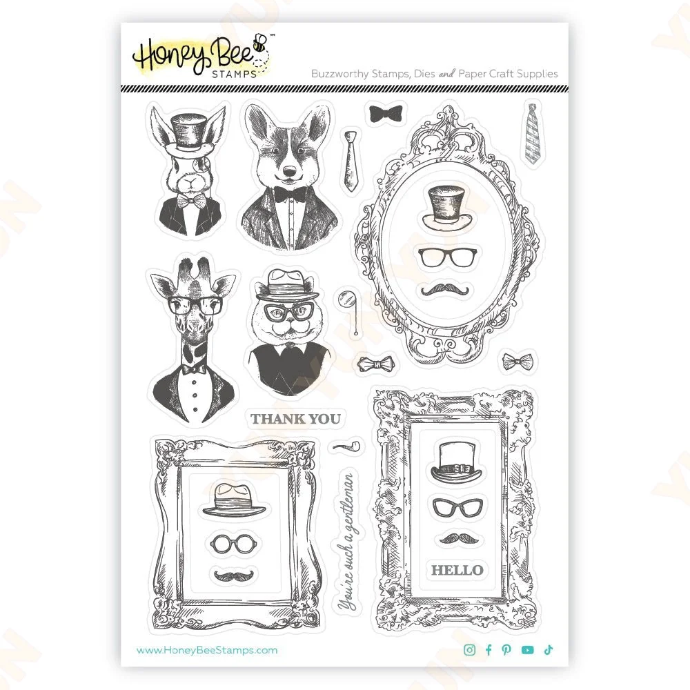 

Dapper Decor New Dies Stamps Stencil Set 2026 February Honey Cuts Metal Cutting Dies DIY Scrapbooking Wishes Stamp Handmade Card