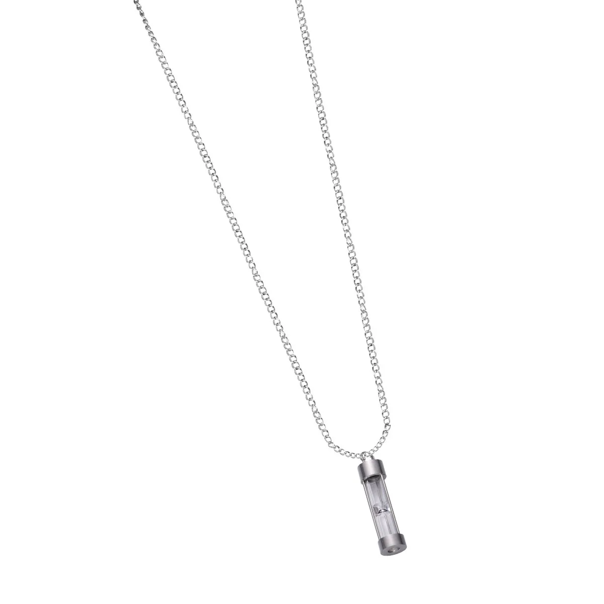 

Stainless Steel Design Cremation Jewelry Pendant Memorial Ashes Urn Necklace for Loved One Pet Keepsake Perfume