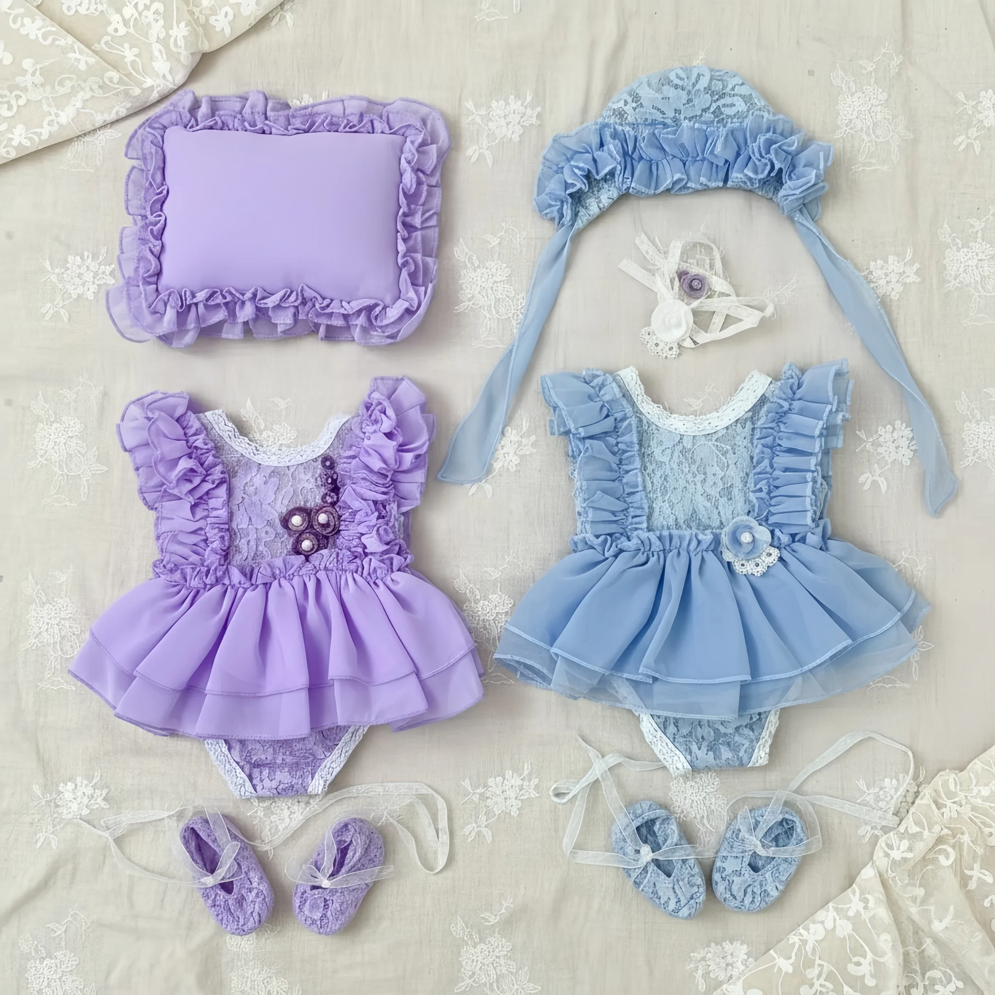 2 stili squisiti set di vestiti per bambole rinate per bambole rinate da 18 pollici abiti carini/alta qualità per il regalo della bambola bebe