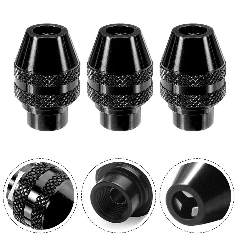3Pcs Multi Quick Change Keyless Chuck Universal Chuck Replacement For 4486 Rotary Tools 3000 4000 7700 8200 Promotion