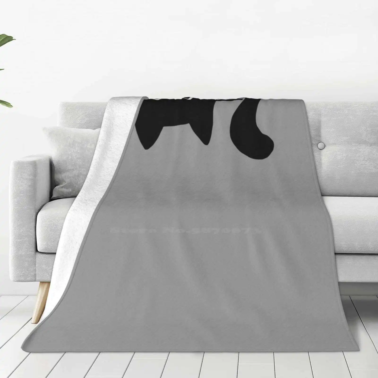 Funny Black Cat New Selling Custom Print Flannel Soft Blanket Kitty Feline Pets Animals Cat Lover Whiskers Black Cats Funny Cat