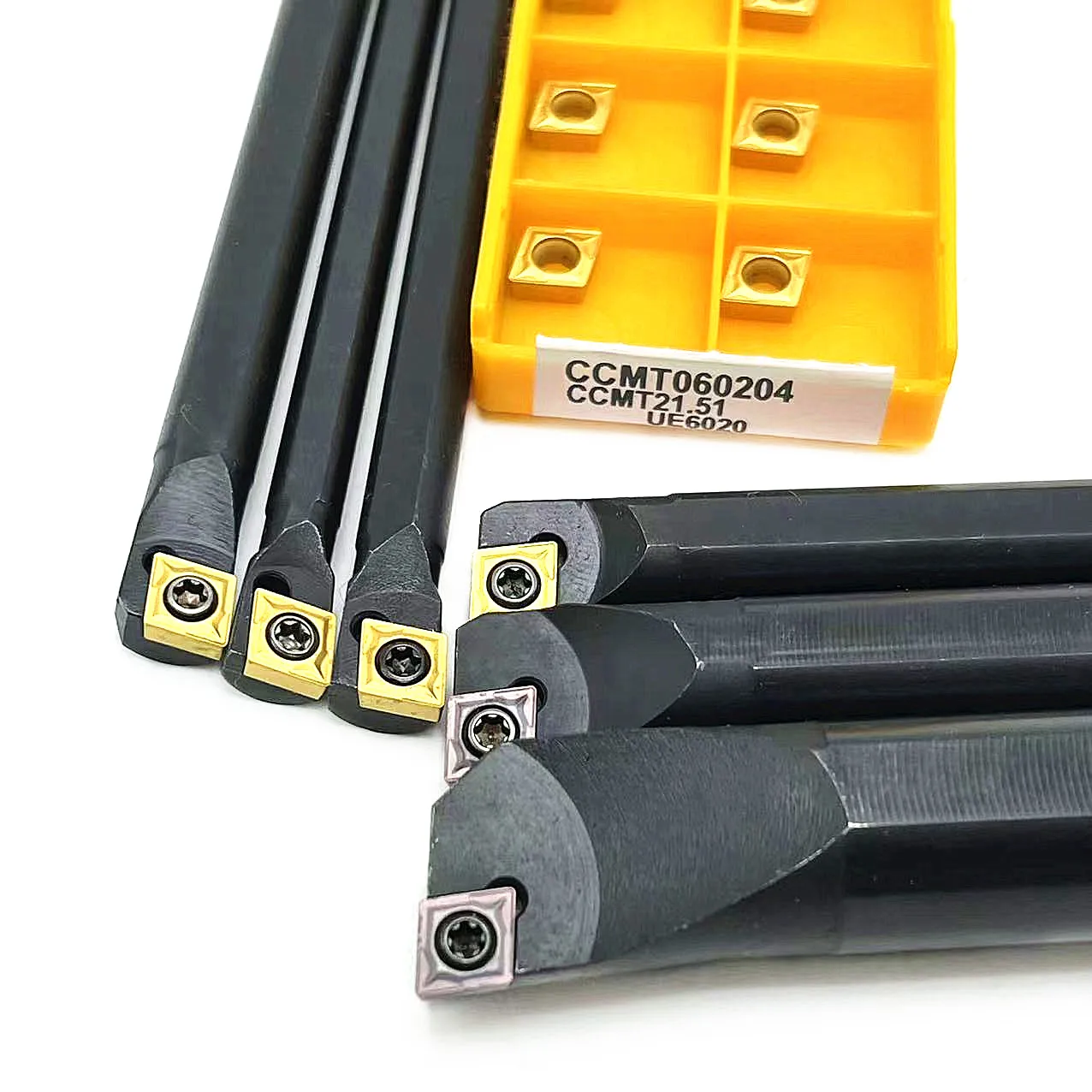 S06K S07K S08K S10K S12M SCLCR06 + CCMT060204  Internal Thread Turning Tool Holder Screw Turning Boring Tool Holder CNC Lathe