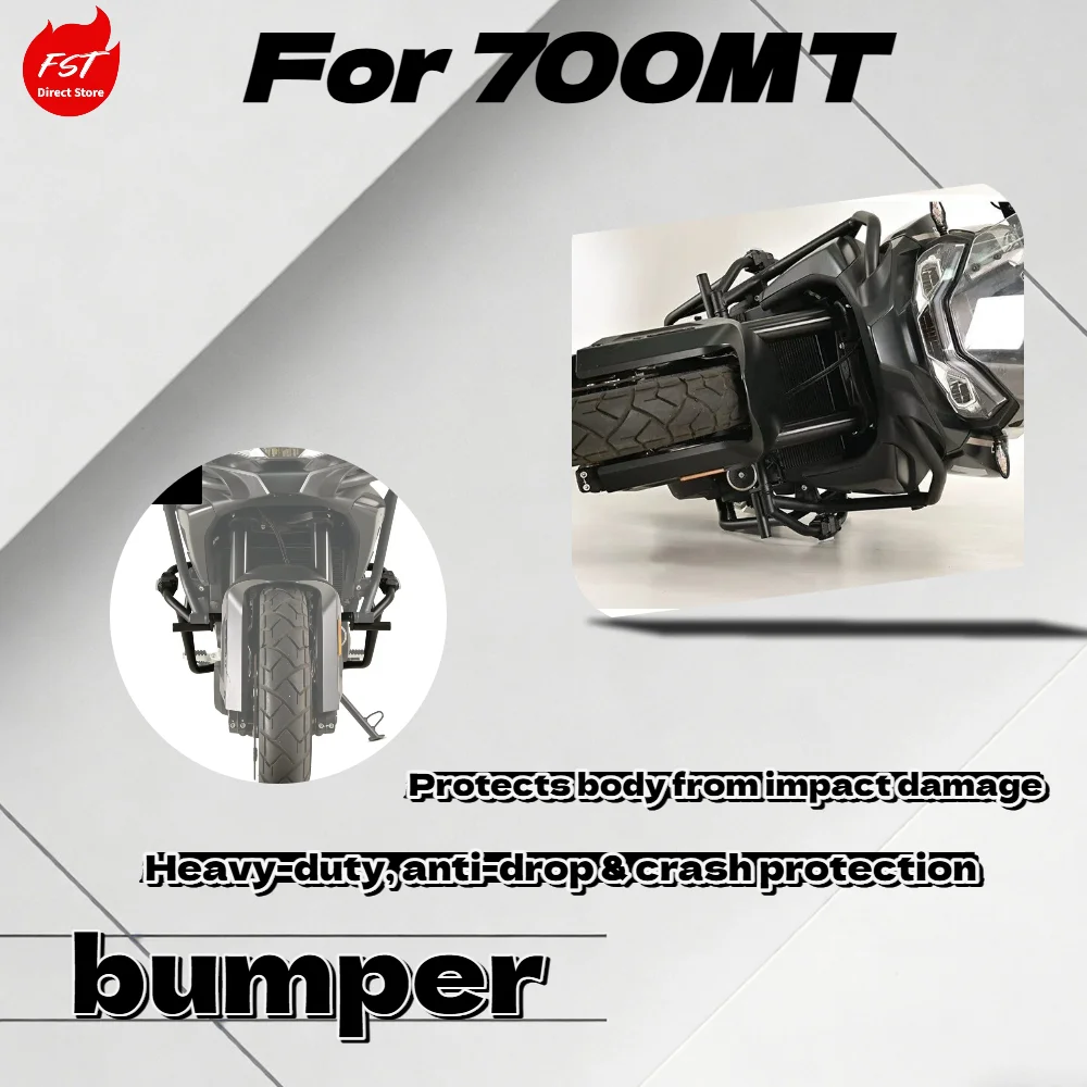 

For 700MT Sturdy Anti-Fall Lower Frame Guard Bar Engine Crash Bumper Protector Rally Aftermarket Parts