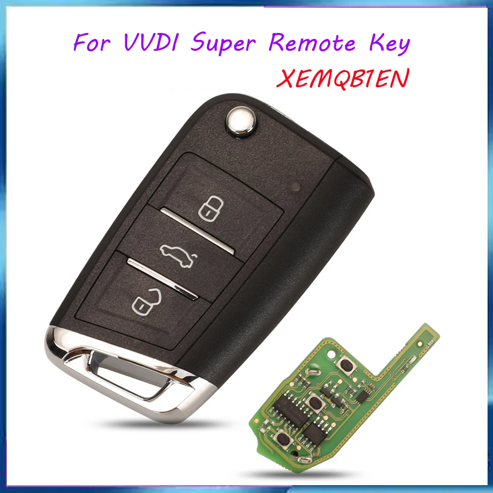 Jingyuqin New Xhorse XEMQB1EN VVDI Super Remote with XT27 XT27A66 Chip Work Car Key For VVDI2 /VVDI MINI Tool/VVDI Tool Max