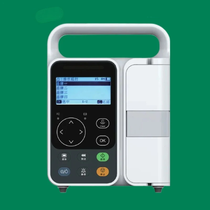 2026 New Veterinary Infusion Pump, Automatic Infusion with Sound Alarm, AC/DC Dual Use Animal Fluid Pump for Pet Hospital