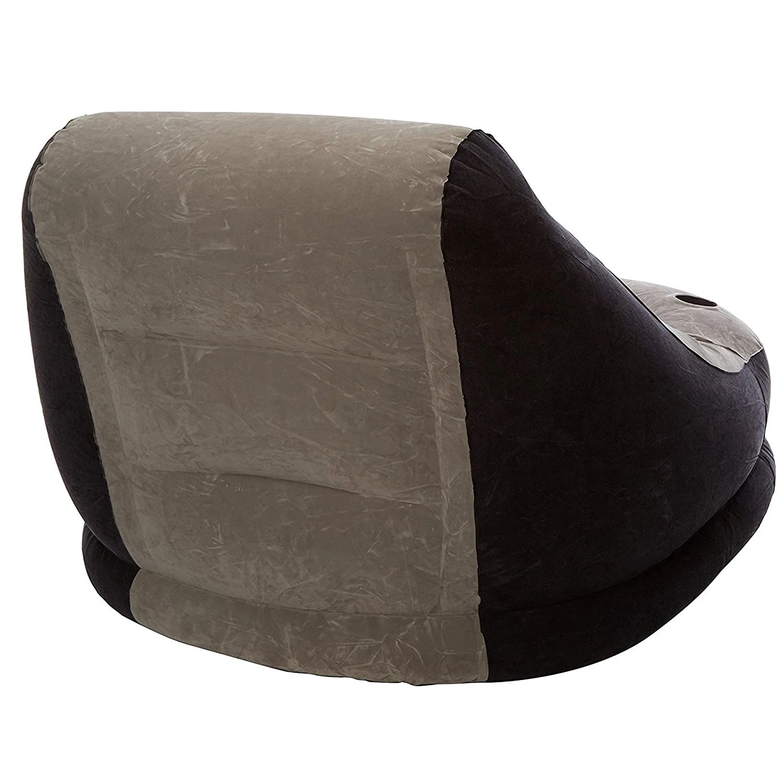 

New Grey Inflatable Ultra Lounge with Ottoman Outdoor Camping Inflatable Sofa for Family