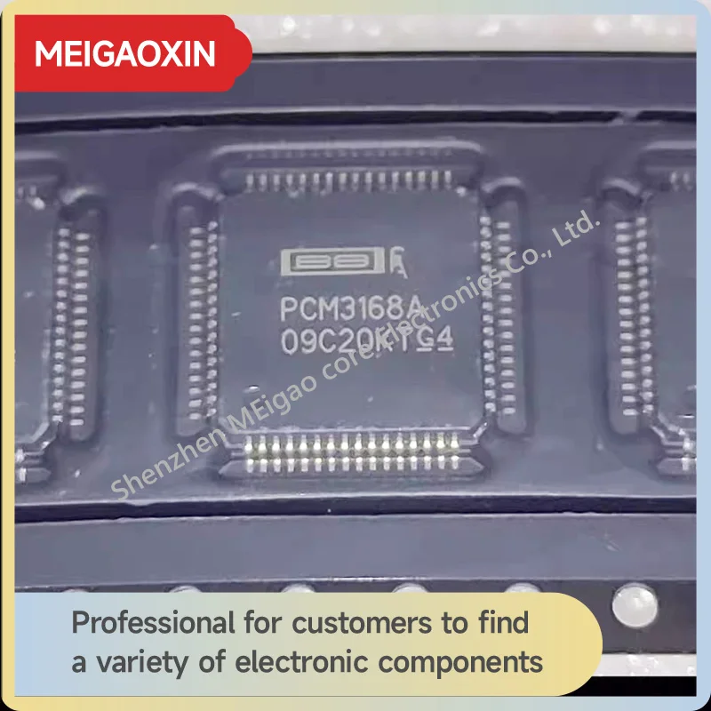 1PCS/LOT PCM3168APAPR PCM3168A HTQFP-64 Codec IC chips in stock