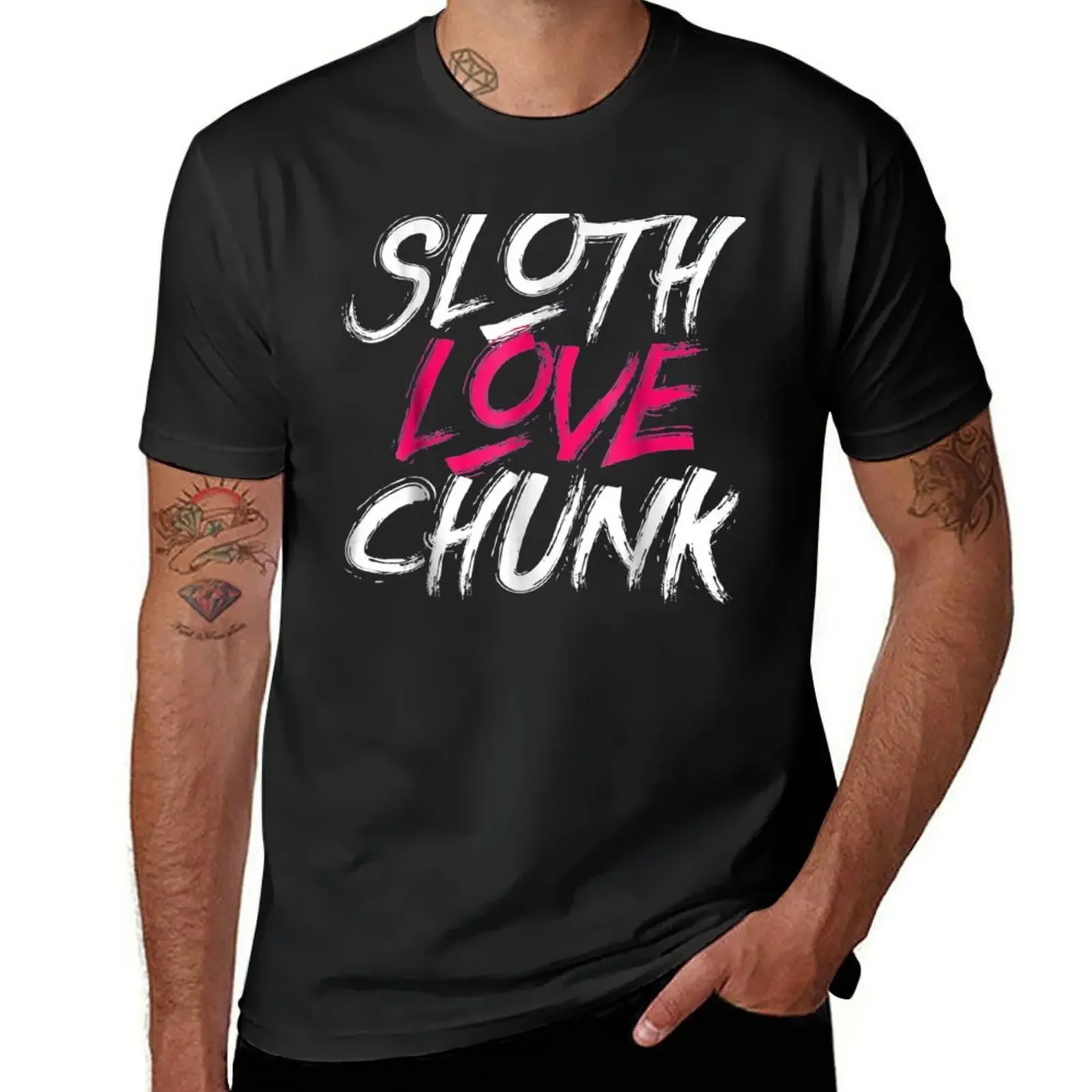 Sloth Love Chunk - Vintage 80S - Movie Gift T-Shirt vintage graphics sublime t shirts men