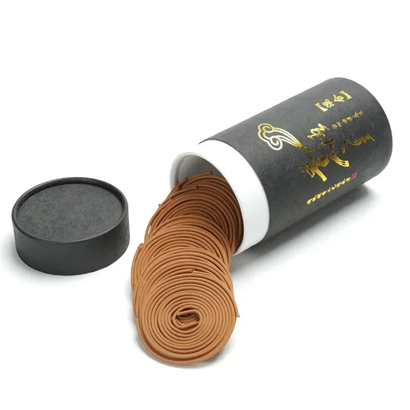 Natural 120 Rings Sandalwood Incense Coil Indoor Household Wormwood Mosquito Repellent Jasmine Toilet Deodorization Incense Coil