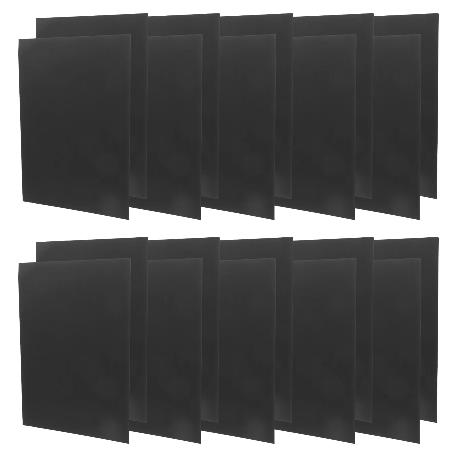 

20Pcs Blank Cardstock Paper A4 Black 250G Versatile for DIY Cards Scrapbooking Albums Bookmarks Menus Labels Office School