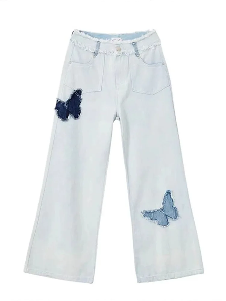 

Джинсы женские широкие для офисной работы, бизнеса, формальные, элегантные, базовые, простые, необходимые, умные, улучшенного качества, текстурированный материал, прочный