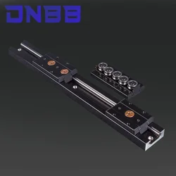 Black built-in dual-axis linear guide 47mm SGR20N slide rail SGB20N block optical axis photography track woodworking machinery