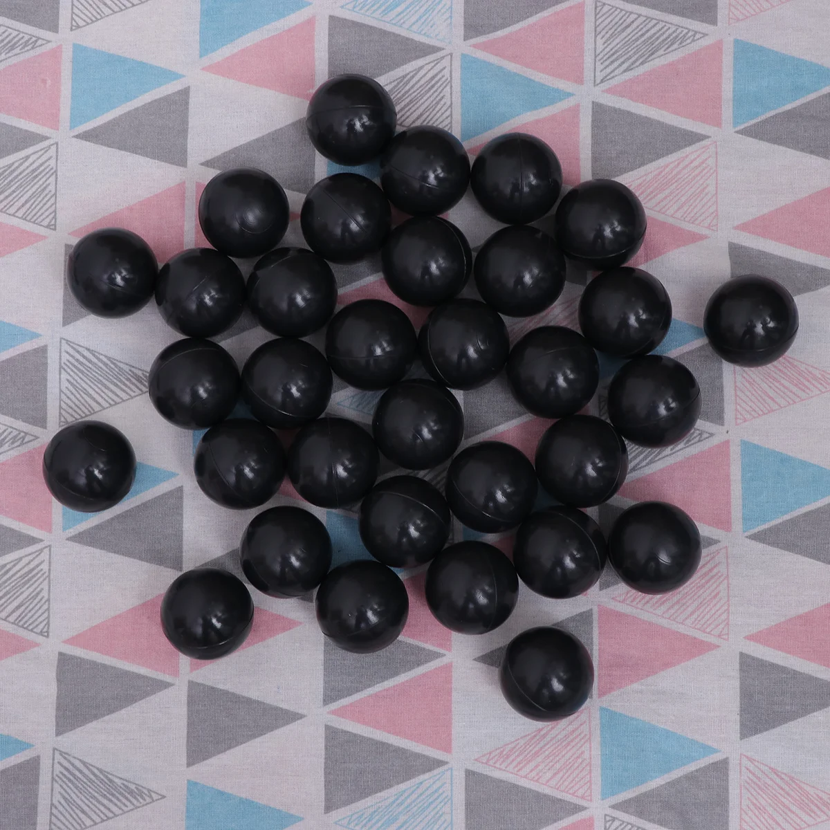 Boules en plastique sûres et Non toxiques, 50 pièces, parfaites pour les enfants, maison de jeu, piscine, tente, stylo sans bords rugueux, jouet pour enfants