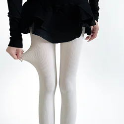 Tights Women High Elastic Velvet Thigh High Stockings Pantyhose Women Lingerie Sexy Slim High Waist Body Stockings Women Tights