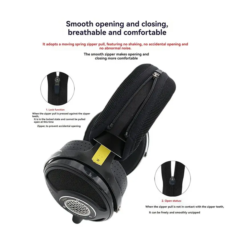 A97I-For Focal Utopia Headphone Head Cover Protector Sleeve- Headset Headbeam Protection Case For 1St And 2Nd Gen Models view 2