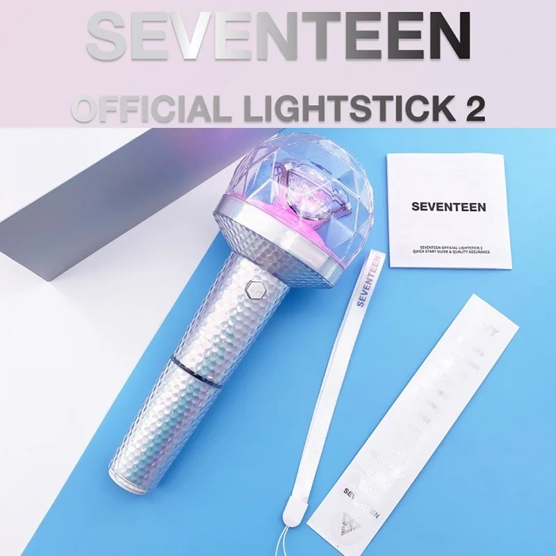 Ver.2 Bluetooth Seventeen Light Stick Kpop for Concert Lightstick Fans Lamp Hand Light Concert Collection Toys Gifts Glow Stick