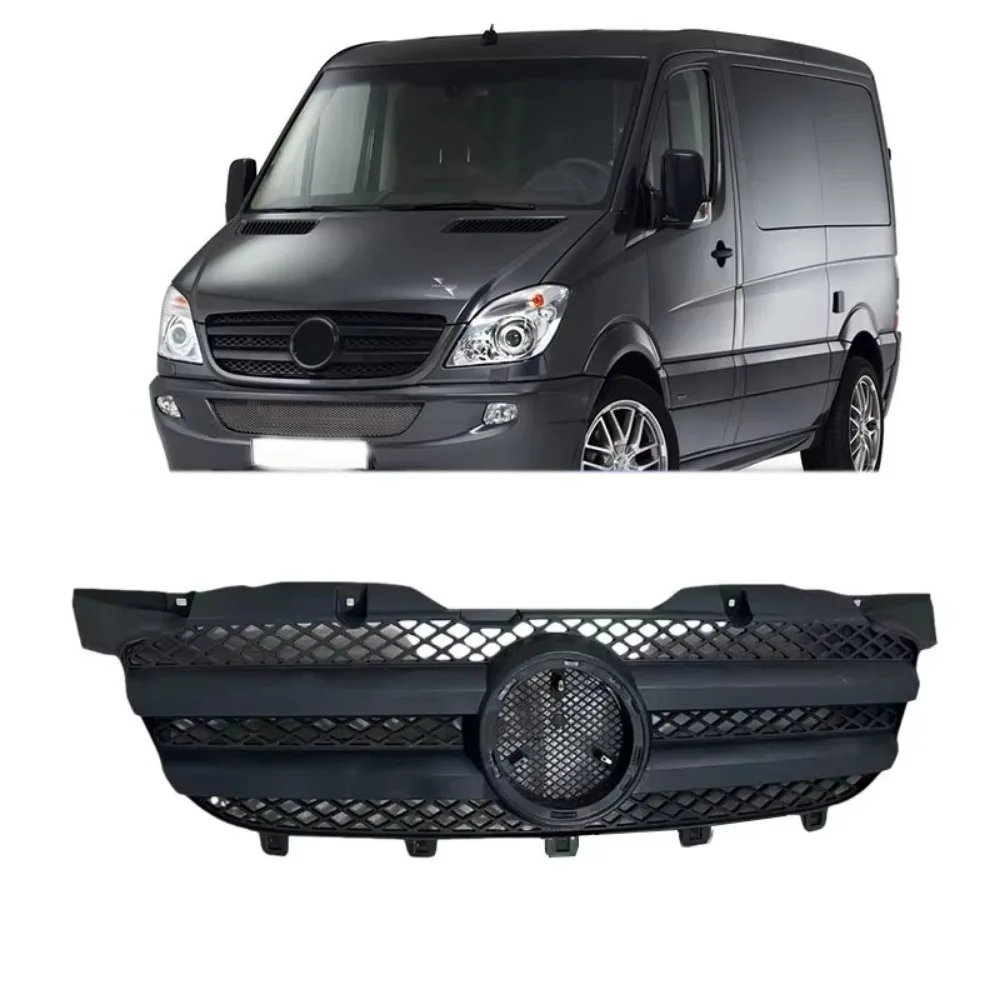 

For 2009-2013 Mercedes Benz Sprinter W906 Racing Grille Front Bumper Grill Body Kit Accessories