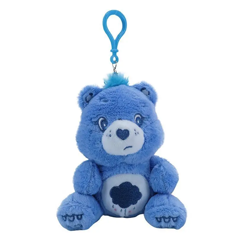 12cm cuidados ursos chaveiros de pelúcia mochila chaveiro casal ins estilos brinquedos de pelúcia mochila decoração aniversário bonito chaveiro de pelúcia