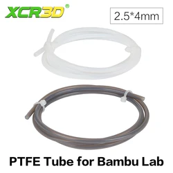 PTFE tube for Bambu Lab P1P AMS A1 mini 3D Printer Teflonto Pipe Bowden Extruder 1.75mm Filament 2.5x4mm Bambulab 3D Accessories