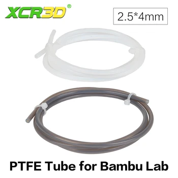 PTFE-Schlauch für Bambu Lab P1P AMS A1 Mini 3D-Drucker Teflonto-Rohr Bowden-Extruder 1,75 mm Filament 2,5 x 4 mm Bambulab 3D-Zubehör