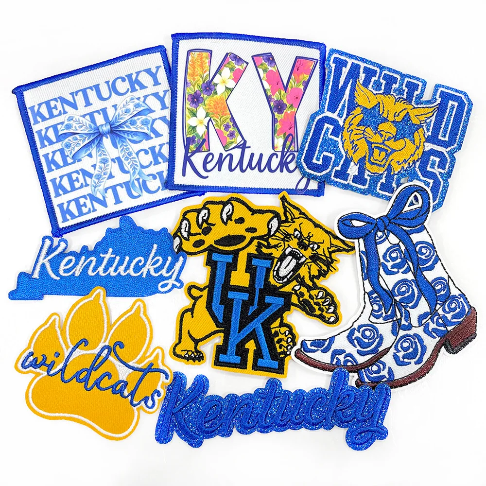 8pcs/set University Print Iron - Embroidery University review and price