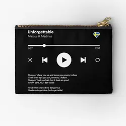 Unforgettable Marcus Martinus Euro Zipper Pouches Pure Money Wallet Cosmetic Panties Underwear Small Bag Socks Key Storage Coin
