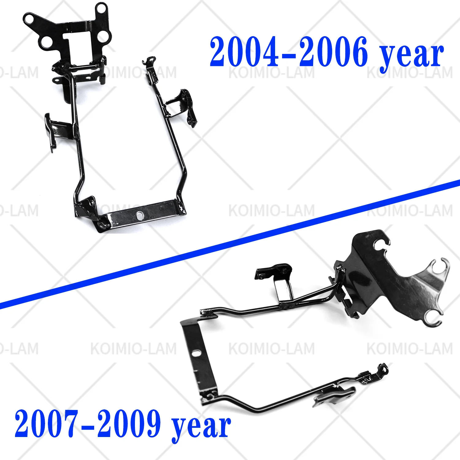 

Fit For YAMAHA FZ6N FZ6 N FZ6-N FAZER Head Nose Upper Fairing Stay Headligh Bracket Assembly Mount Motorcycle