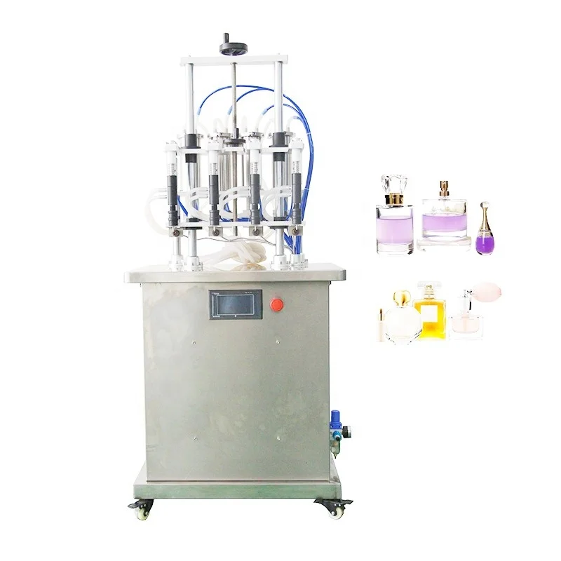 High Speed Vacuum Filling Machine for Perfume Liquor Wine Alcohol Beer Oil Water Beverages Juice Soft Drink