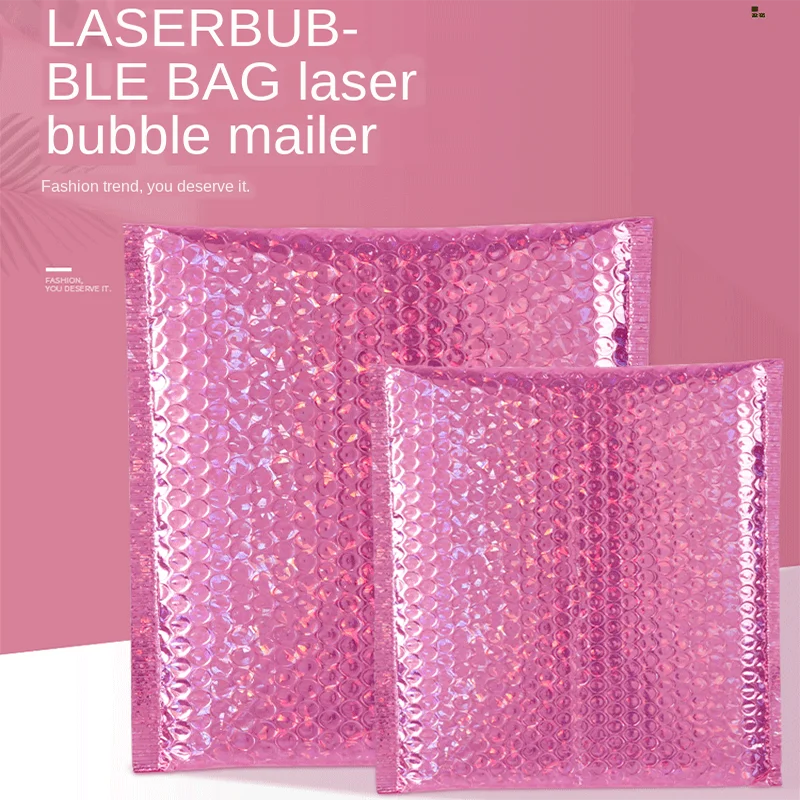 Pink Bubble Mailing Bags Self Seal Padded Envelope Bags Poly Bubble Mailers Bag Gift Packaging Bag Wedding Favor Bag Big Bags