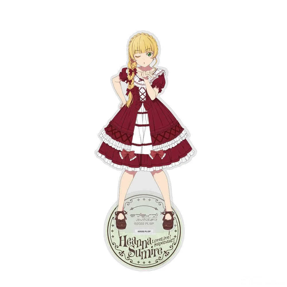 Charm Anime Fans Gifts Love Live！Superstar HD Figurel Acrylic Stand Shibuya Kanon Tang Keke Arashi Chisato Series About 15cm