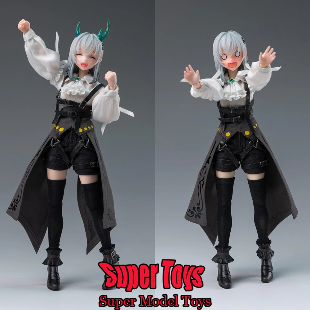 HASUKI PA008 1/12 Scale Female Soldier Pocket Art Series Rose Knight Gloria Full Set 6-inch Action Figure Model Collection