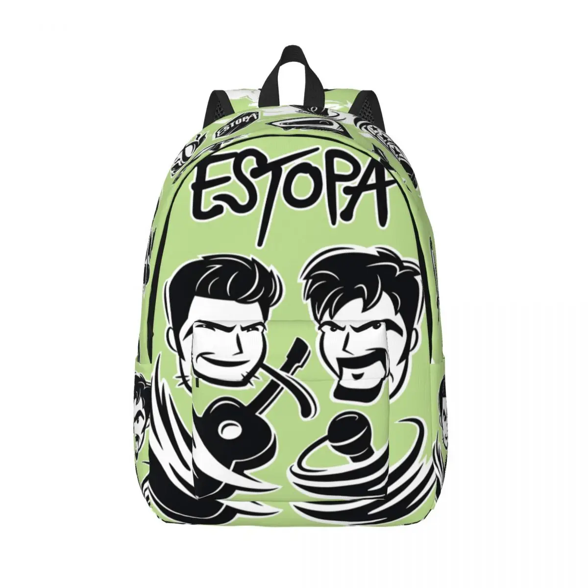 Office Work School ESTOPA 25Th Anniversary Cartoons. Zipper Closure Vintage Estopa Daypack Office Workers Rucksack Birthday Gift