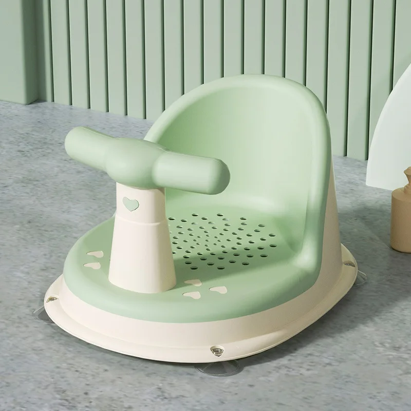 Baby Bath Seat Baby Can Sit and Lie Down Newborn Child Non-slip Seat Bath Stool Bath Tub Bath Rack Bathroom Furniture