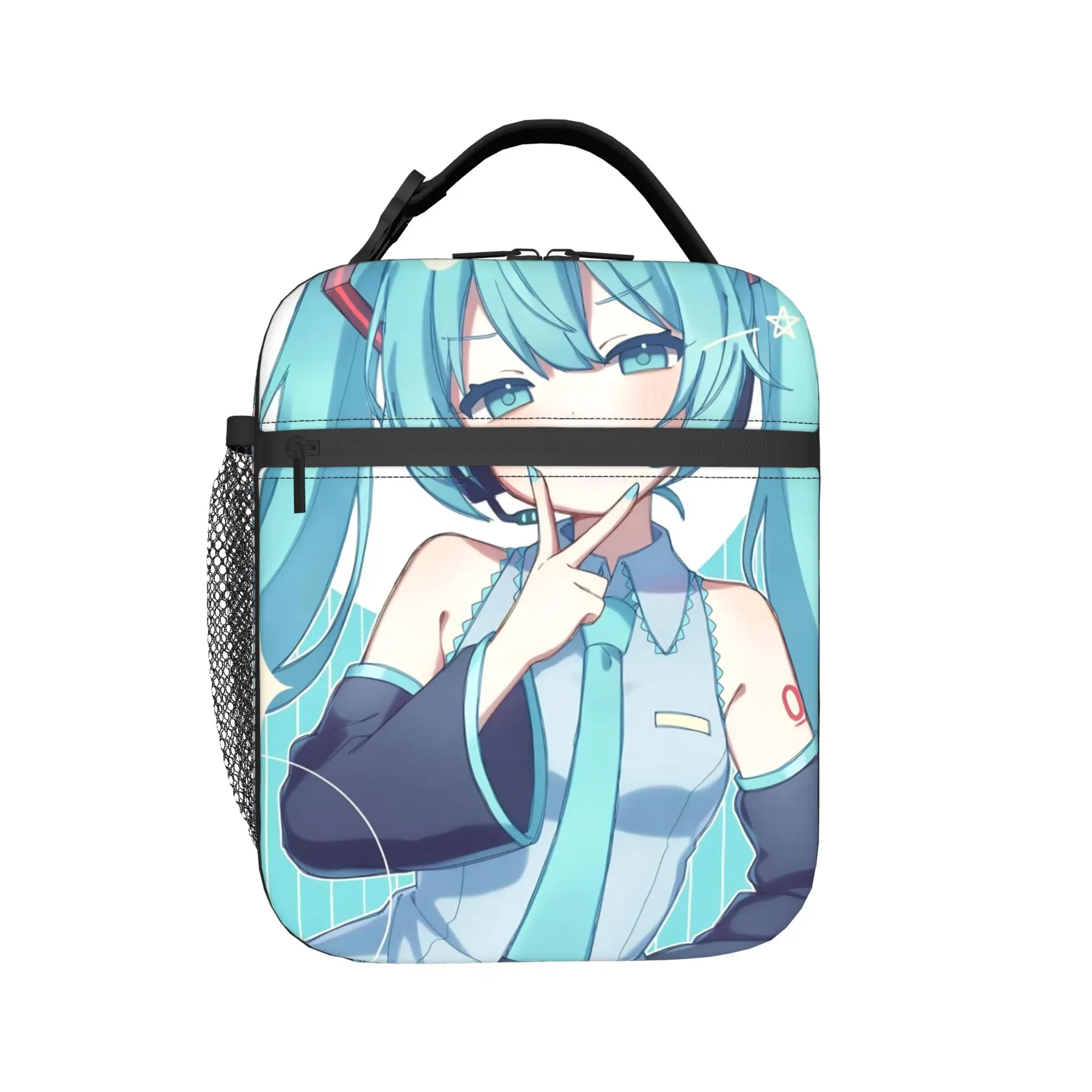 hatsunes-mikus-vocaloid-anime-bolsas-termicas-isoladas-para-almoco-para-escritorio-saco-de-comida-reutilizavel-recipiente-termico-caixas-de-almoco