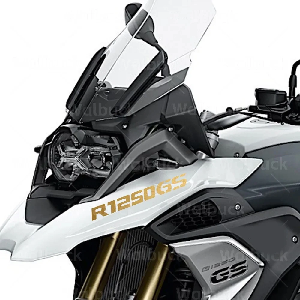 Motorcycle Front Lip Decorative Sticker Birdmouth Front Mouth Decal Accessories For R1200GS r1250gs GSA adv LC r 1200 gs R1250